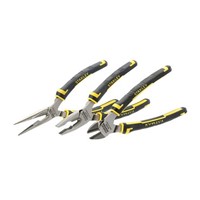 Stanley 3 Piece Chrome Steel Plier Set