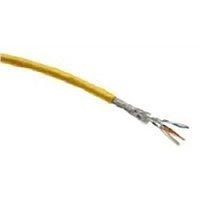 Harting Yellow Cat6 Cable S/FTP PUR Unterminated/Unterminated, 100m