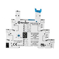 Finder 5 Pin Relay Socket for use with 34.51 Series Relay