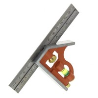 Bahco 150 mm, 6 in Combination Square, Stainless Steel