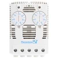 Pfannenberg, Enclosure Thermostat, Adjustable, NO, Snap-In, 120 V ac