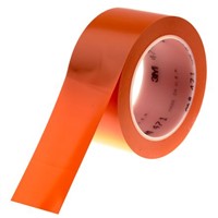 3M 471 Orange Vinyl Lane Marking Tape, 50mm x 33m