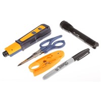 Fluke Networks IS60, Fibre Optic Test Equipment Tool Kit for Wire & Cable Cutter & Stripper