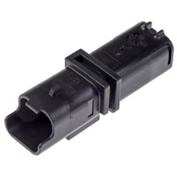 Delphi 211PL Male Connector Housing, 3.33mm Pitch, 2 Way, 1 Row