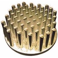 Heatsink, Universal Round Alu, 8.55K/W, 50 (Dia.) x 20mm, Adhesive Foil, Conductive Foil