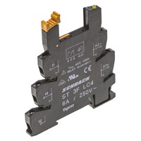 TE Connectivity Relay Socket, 24V dc for use with SNR Series