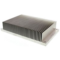 Heatsink, 1/1 Brick AC/DC Converter, PFE, 0.78K/W, 100 x 160 x 33.4mm, Screw