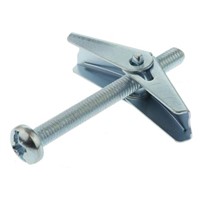 RawlPlug Steel Spring Toggle Cavity Fixing With 18mm fixing hole diameter