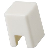 White Tactile Switch Cap for use with B3F Series, B3W Series