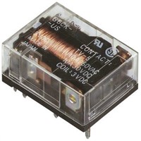 Omron SPNO PCB Mount Latching Relay - 10 A, 5V dc For Use In Power Applications