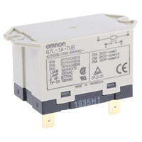 Omron Panel Mount Non-Latching Relay - SPNO, 240V ac Coil, 30A Switching Current