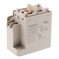 Omron Surface Mount Non-Latching Relay - SPNO, 12V dc Coil, 100A Switching Current