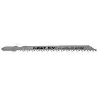 DeWALT T-Shank Jigsaw Blade Set For Hard Wood; Chipboard; Plywood, 75mm Cutting Length 3 Pack