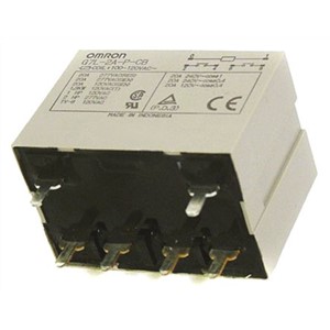 Omron PCB Mount Non-Latching Relay - DPNO, 24V dc Coil, 20A Switching Current