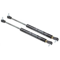 Camloc Steel Gas Strut, with Ball &amp;amp; Socket Joint, End Joint, 240mm Extended Length, 100mm Stroke Length