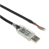 USB to RS232 converter cable, 5m, 5v out