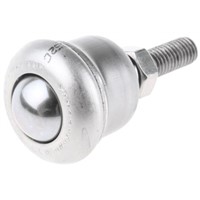 ALWAYSE Stud 19mm Stainless Steel Ball Transfer Unit