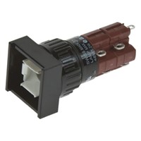 Illuminated Push Button Switch, IP40, Panel Mount, Momentary for use with Series 31 -25C +55C
