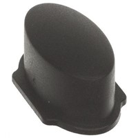 Black Push Button Cap, for use with 3F Series Push Button Switch, Cap