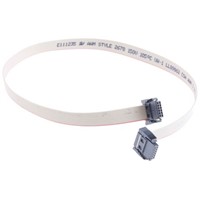 ERNI PVC 300mm, 12 Way Female IDC to 12 Way Female IDC, Cable assembly