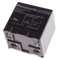 Panasonic PCB Mount Non-Latching Relay - SPNO, 9V dc Coil, 48A Switching Current