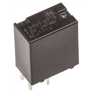 Panasonic PCB Mount Automotive Relay - SPDT, 12V dc Coil