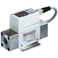 SMC, 2  16 L/min Flow Controller, PNP, 12  24 V dc, 3 Digit 7 Segment LED