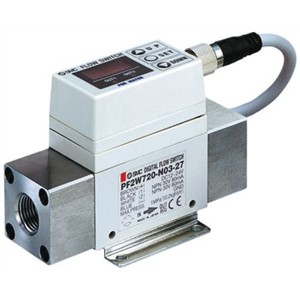 SMC, 2 → 16 L/min Flow Controller, PNP, 12 → 24 V dc, 3 Digit 7 Segment LED