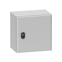 Schneider Electric Spacial S3D, Steel Wall Box, IP66, 200mm x 400 mm x 300 mm