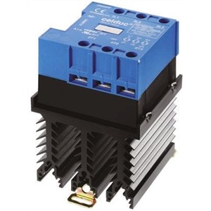 Celduc 22 A Solid State Relay, Zero Crossing, DIN Rail, Thyristor, 510 V ac Maximum Load