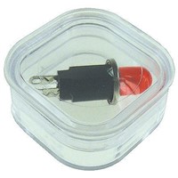 Licefa Transparent Plastic Compartment Box, 17.8mm x 39mm x 39mm