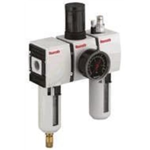 Aventics G 3/8 Filter Regulator Lubricator, Semi Automatic Drain, 5μm Filtration Size