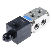 Bosch Rexroth Oil Control CETOP Mounting Hydraulic Flow Control Valve, R933003835, 6-way, 12V dc, 90L/min