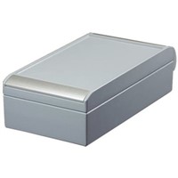 ROLEC aluCASE, Die Cast Aluminium Project Box, Grey, 200 x 110 x 60mm