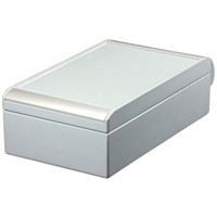 ROLEC aluCASE, Die Cast Aluminium Project Box, Grey, 220 x 130 x 70mm