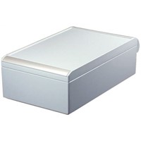 ROLEC aluCASE, Die Cast Aluminium Project Box, Grey, 280 x 170 x 90mm