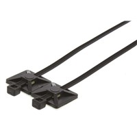 HellermannTyton Nylon T Series, Black Nylon 66 Cable Tie Assemblies150mm x 3.5mm