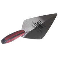 Comfortable Soft Grip Carbon Steel Brick Trowel With 11 in Blade
