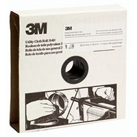 3M Aluminium Oxide Coarse Abrasive Cloth Roll, 25m x 50mm
