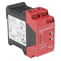 Schneider Electric XPS VNE 115 V Safety Relay Dual Channel With 2 Safety Contacts - Preventa Range and 2 Auxiliary