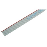 Amphenol 9 Way Unscreened Flat Ribbon Cable, 11.43 mm Width, Series Spectra-Strip, 30m