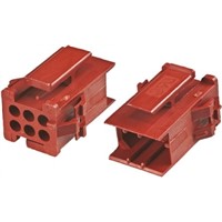 TE Connectivity Miniature Rectangular II Female Connector Housing, 4.19mm Pitch, 6 Way, 3 Row