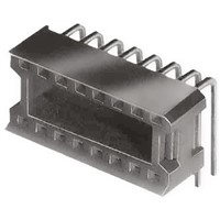Aries Electronics, Vertisocket 2.54mm Pitch Right Angle 10 Way, Through Hole Closed Frame IC Dip Socket, 1.5A