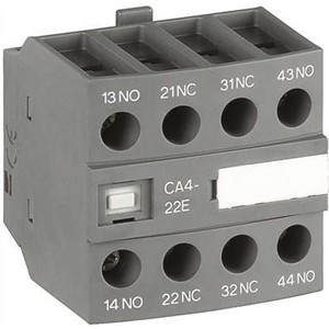 ABB Auxiliary Contact - 4NC (4), Front Mount, 6 A