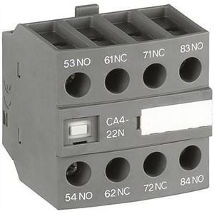 ABB Auxiliary Contact - 2NO/2NC (4), Front Mount, 6 A