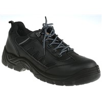 Dickies Stockton Black Steel Toe Cap Men Safety Shoes, UK 11, EU 45