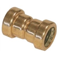 Push fit copper 15mm Coupling fitting