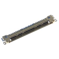 I-Pex 20455 0.5mm Pitch 30 Way 1 Row Right Angle PCB Mount LVDS Connector, Wire to Board, Solder Termination