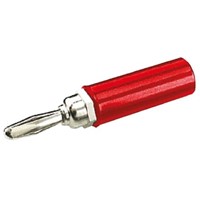 Mueller Electric Red Male Banana Plug