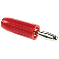 Mueller Electric Red Male Banana Plug